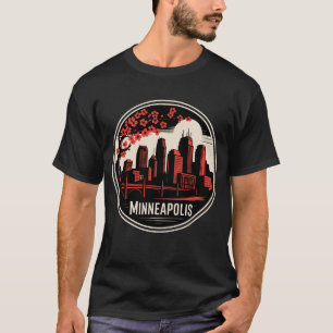 T-shirt Minneapolis City Minnesota USA