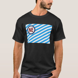T-shirt Minneapolis Nord-Est MN Minnesota Drapeau NE Norde