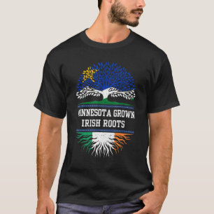 T-shirt Minnesota Cultivé Avec Des Racines Irlandaises Irl
