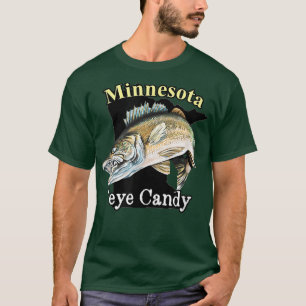 T-shirt Minnesota Eye Candy Funny Walleye 810