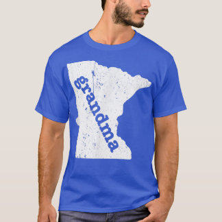 T-shirt Minnesota grand-mère s cadeau grand-mère personnal