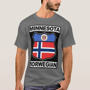 T-shirt Minnesota Norwegian American Tee
