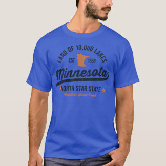 T-shirt Minnesota Terre de 10000 Lacs 1