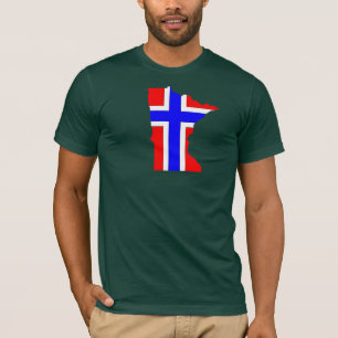 T-shirt Minnesotan norvégien