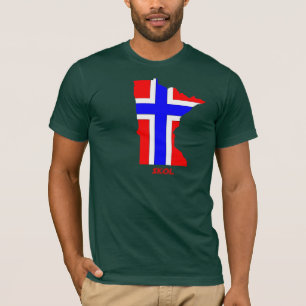 T-shirt Minnesotan norvégien
