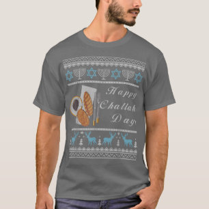 T-shirt Minorah Sweater Hanoukka Joyeux Jours de Challah C