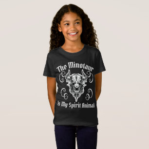 T-Shirt Minotaure Mon Esprit Animal Ancien Mythologie grec