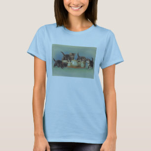 T-shirt Minous vintages adorables