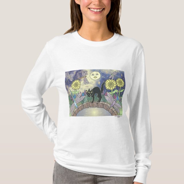 T-shirt Minuit dans le jardin des libellules (Devant)