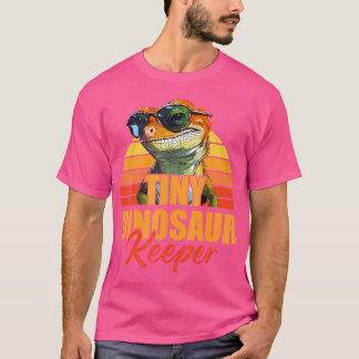 T-shirt Minuscule Dinosaure Keeper Amoureux des animaux Cr