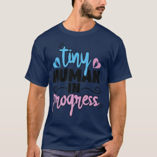 T-shirt Minuscule Homme En Cours Drôle Pregna Enceinte Mam