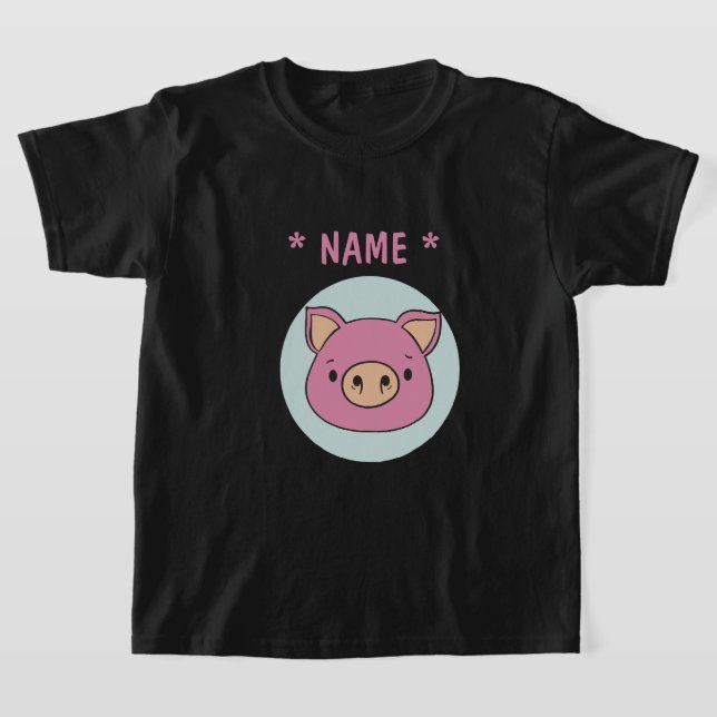T-shirt minuscule porc (Poser)