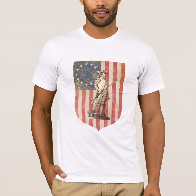 T-shirt Minuteman d'accord (Devant)