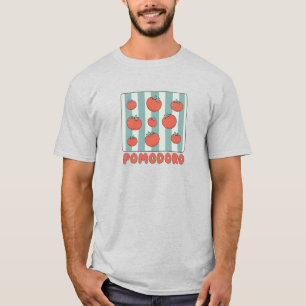 T-shirt Minuterie Pomodoro Productivité Tomate Étude Conce