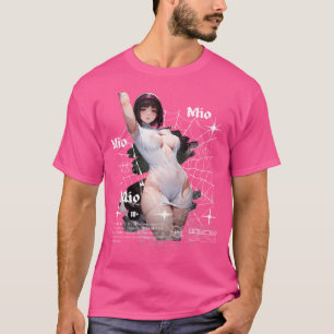 T-shirt Mio Misumi - Tsuki Ga Michibiku Sekai Douchuui Ecc