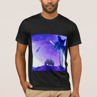T-shirt - Mirage Lunaire – T‑Shirt d'art numérique palesti