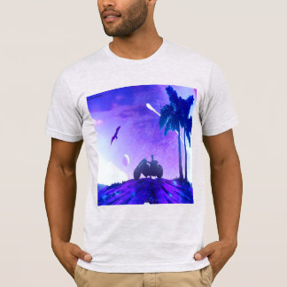 T-shirt - Mirage Lunaire – T‑Shirt d'Art Numérique Palesti