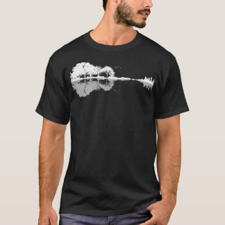 T-shirt Miroir de réflexion naturelle de la forêt de guita