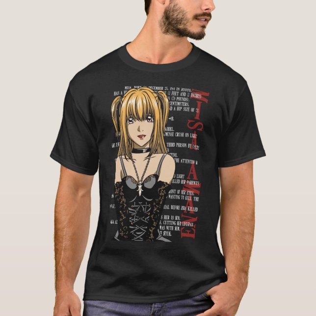 T-SHIRT MISA AMANE (Devant)