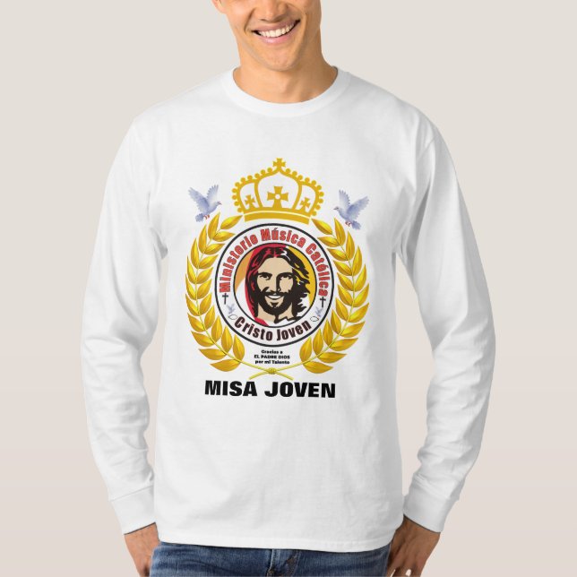 T-shirt Misa Jove Cristo Joven (Devant)