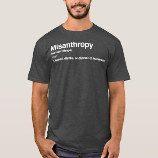 T-shirt Misanthropie