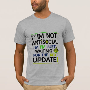 T-shirt Mise à jour en attente