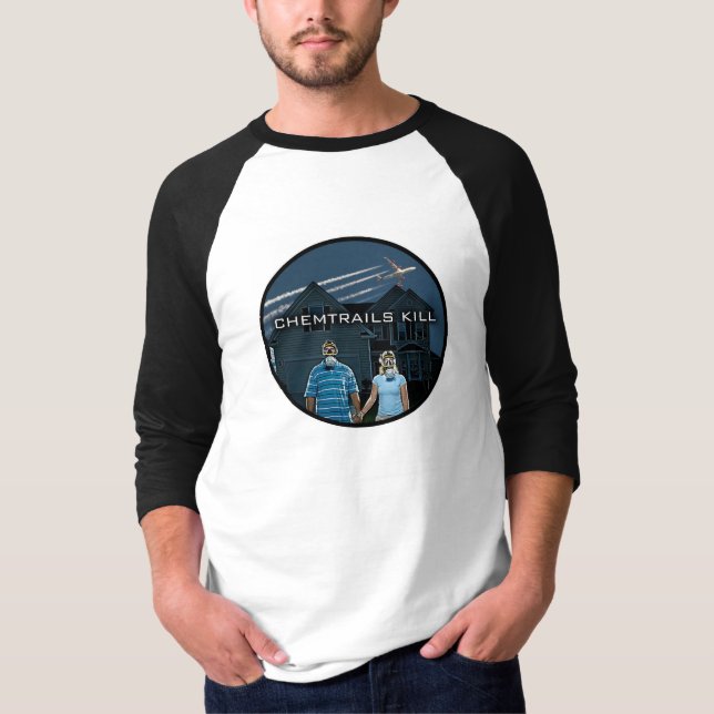 T-SHIRT MISE À MORT DE CHEMTRAILS (Devant)