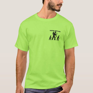 T-shirt Mise en antémémoire avec des enfants
