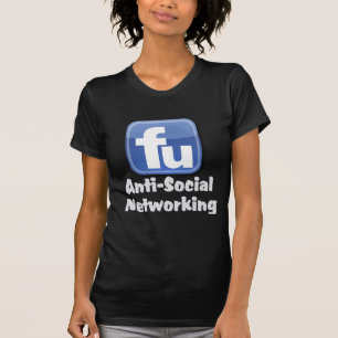 T-shirt Mise en réseau antisociale