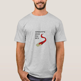 T-shirt Mise en réseau (lumière)