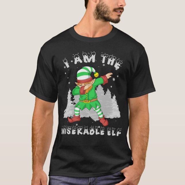 T-shirt misérable elfe (Devant)
