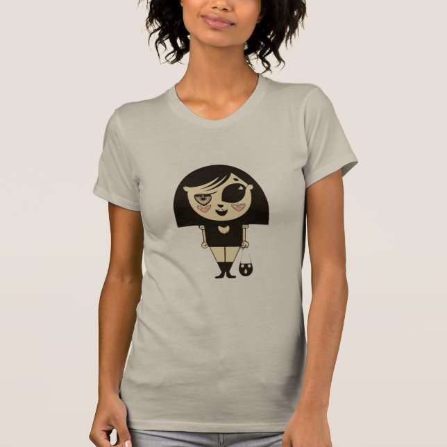 T-shirt Misery Grrl (Devant)
