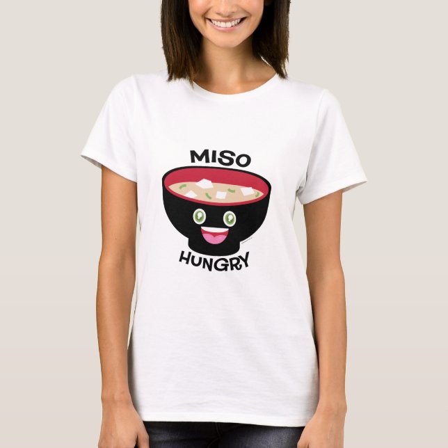 T-shirt Miso affamé (Devant)