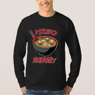 T-shirt Miso Hungry Funny Food Kawaii