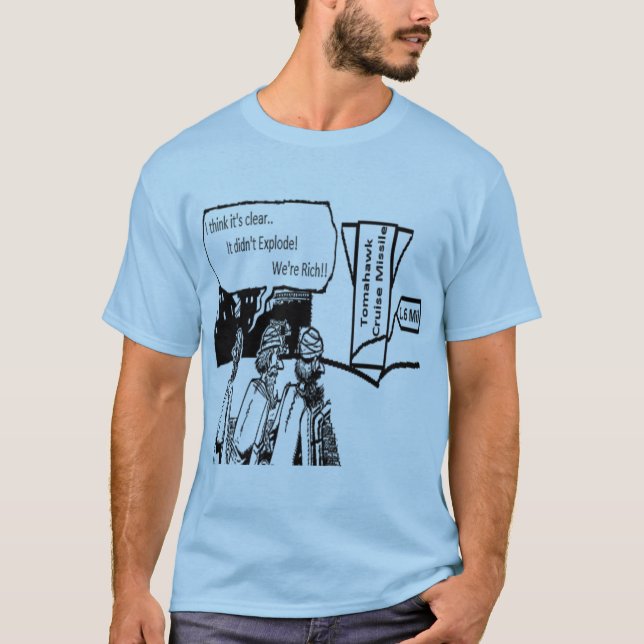 T-shirt Missile de croisière de Tomahawk : 1,6 mil. (Devant)