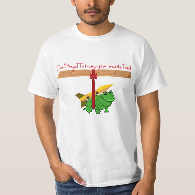 T-shirt Missile Toad Christmas (Devant)