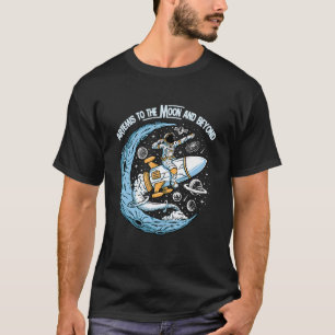 T-shirt Mission de lancement de la fusée Artemis 1 SLS ver