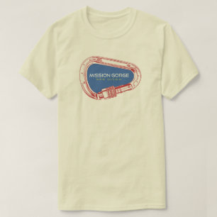 T-shirt Mission Gorge San Diego Escalade Mousqueton