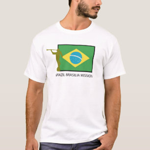 T-SHIRT MISSION LDS DU BRÉSIL BRASILIA