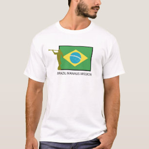 T-SHIRT MISSION LDS DU BRÉSIL MANAUS