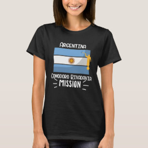 T-shirt Mission LDS mormon de Comodoro Rivadavia en Argent