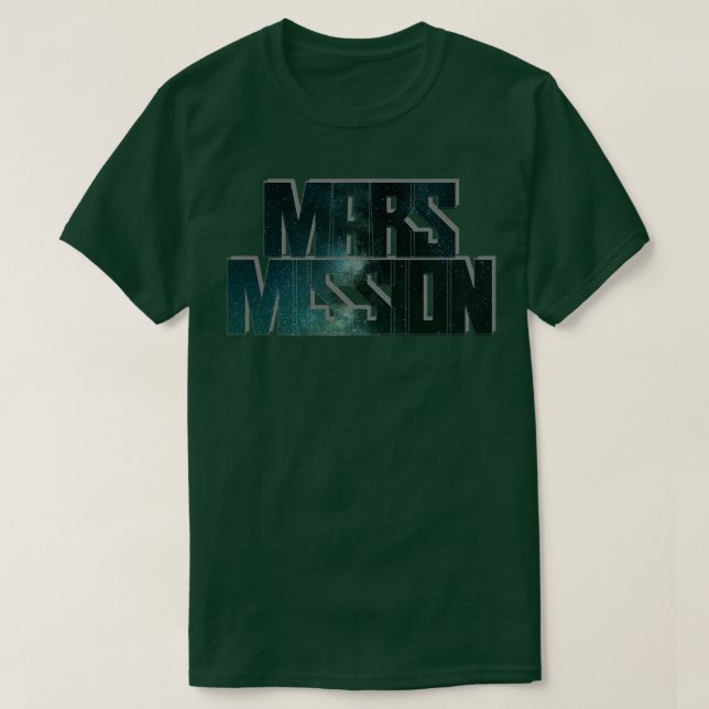 T-shirt Mission Mars (Design devant)