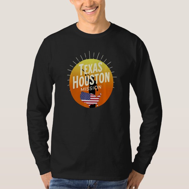 T-shirt Mission Missionnaire CTR Pr du Texas Houston Mormo (Devant)