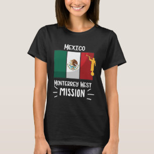 T-shirt Mission Missionnaire de la LDS de Monterrey West M