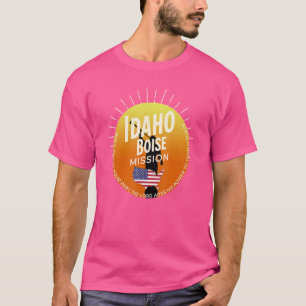 T-shirt Mission Missionnaire Idaho Boise Mormon Lds