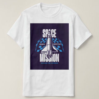 T-shirt Mission spatiale – Explorer l'Univers