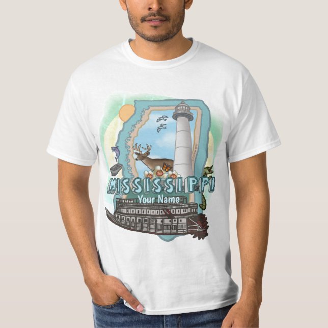 T-shirt Mississippi (Devant)
