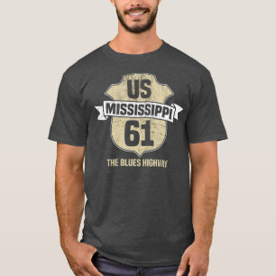 T-shirt Mississippi US 61 La Route du Blues