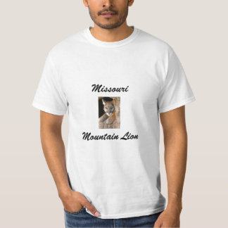 T - Shirt-Missouri-Gebirgslöwe T-Shirt