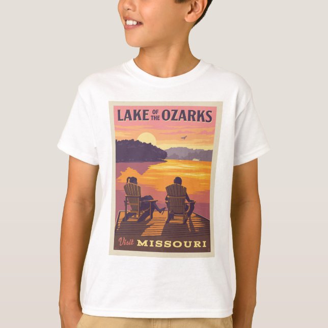 T-shirt Missouri | Lac des Ozarks (Devant)